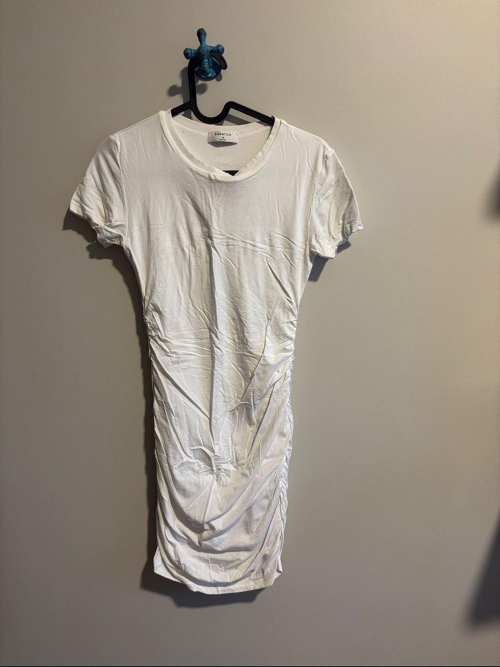 Aritzia Ruched Tee Dress XS